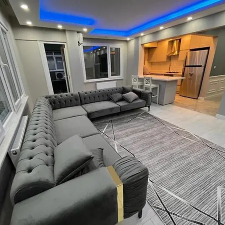 Apartment Sueper Konumda Lux,soemineli Tasarim Daire *